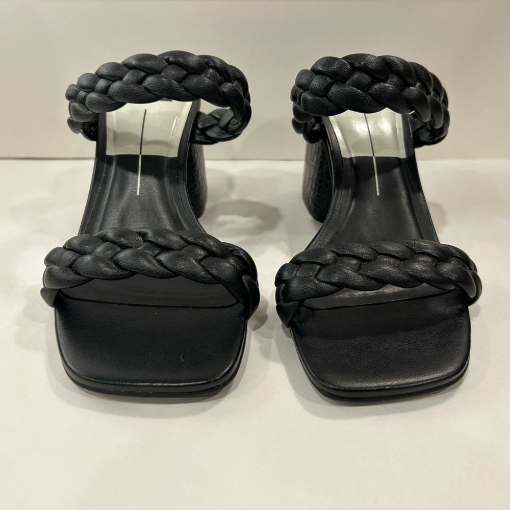 DOLCE VITA Black Natie Sandal - Size 8.5 - Picture 11 of 15
